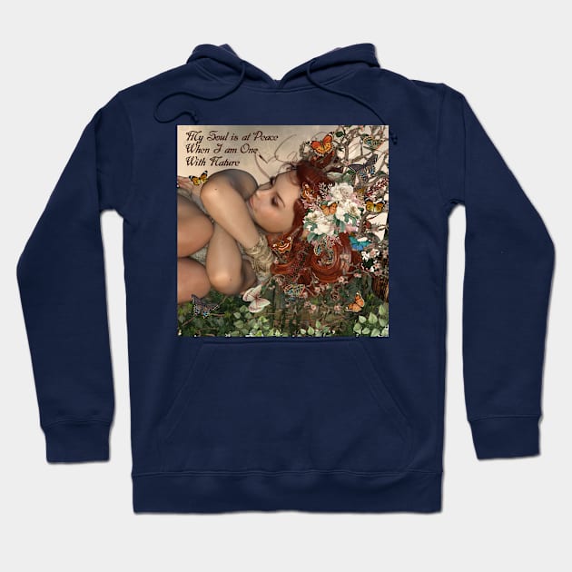 Nature Soul Woman mug,coffee mug,t-shirt,pin,tapestry,notebook,tote,phone cover,pillow Hoodie by All Thumbs